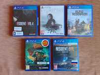 Игры PS4, PS5 (Resident Evil 4 и др.)