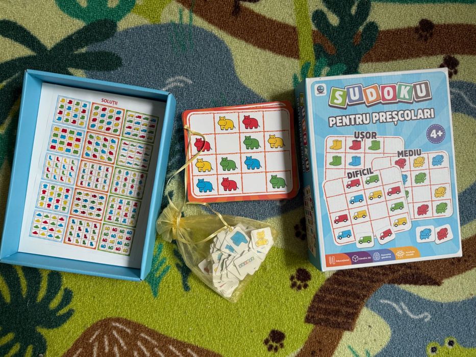 Sudoku 4-6 ani pentru prescolari