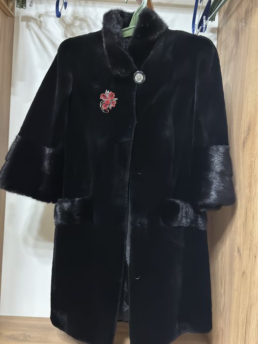 Шуба женская мутон