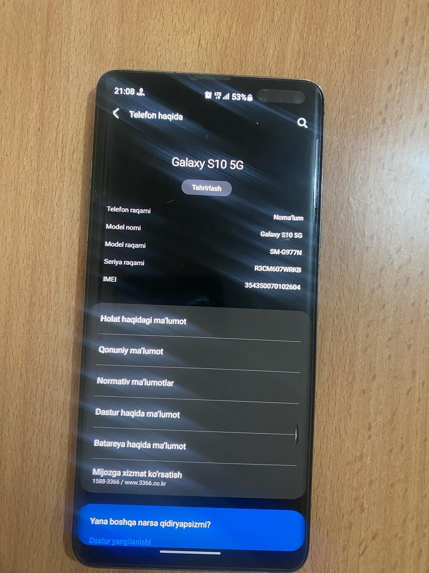 Galaxy Samsung S10 5g