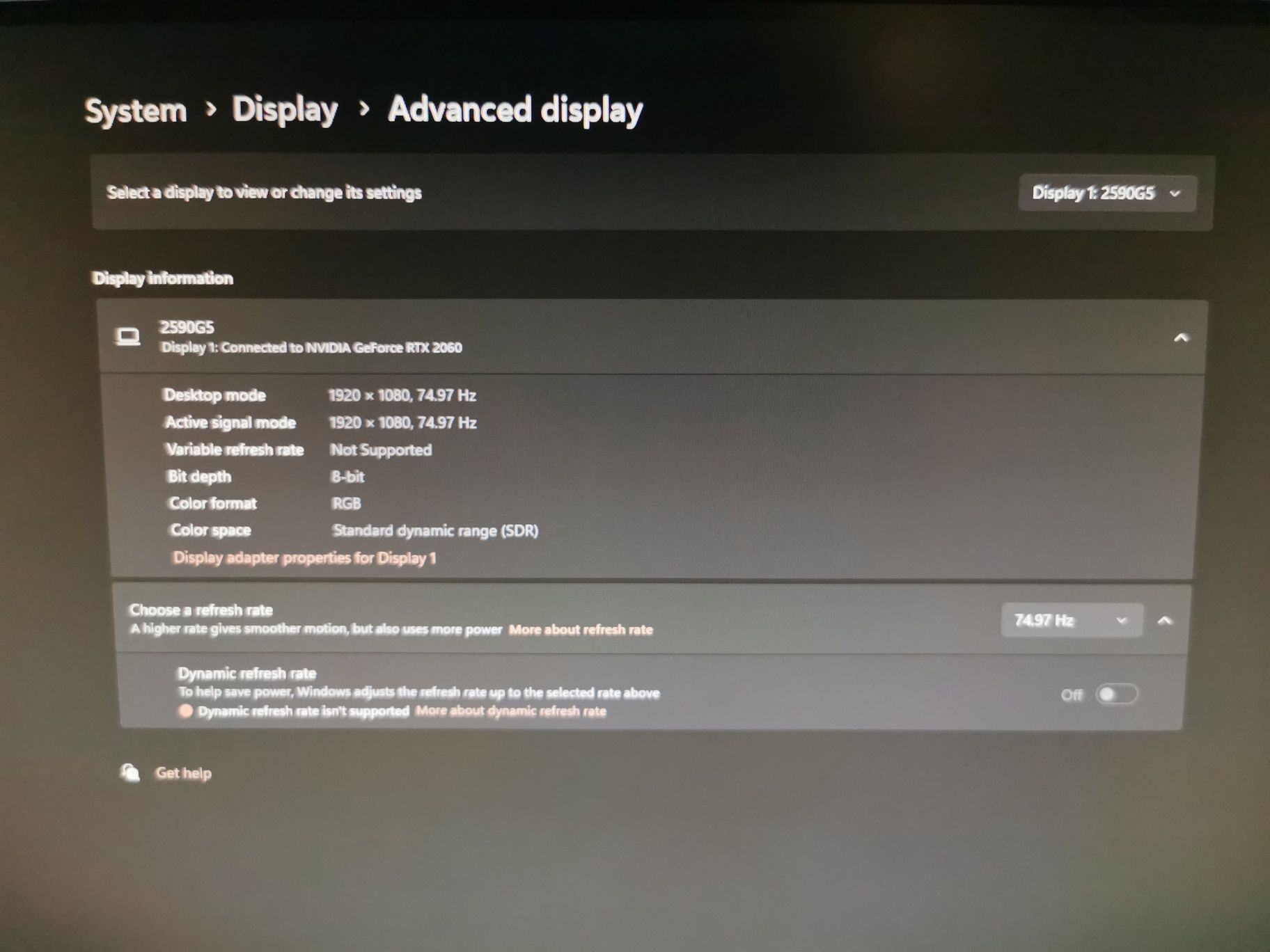 Vând monitor gaming AOC 23.8" 75hz