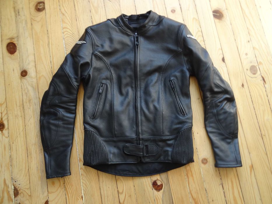 scott S дамско кожено моториско яке
