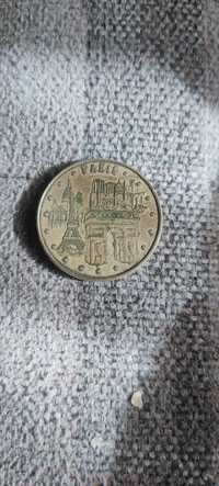 Французский жетон латунь