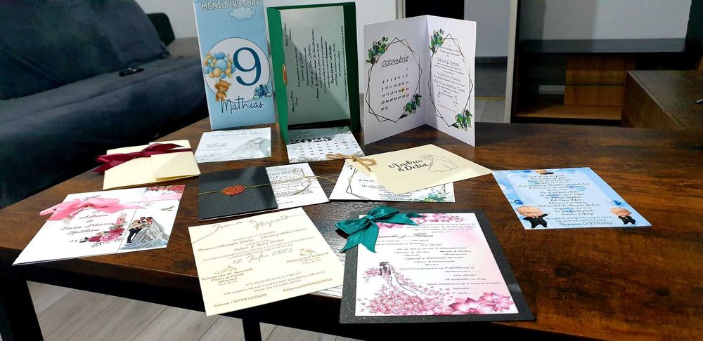 Invitații cu Suflet – Fiecare Eveniment Merită un Start Special