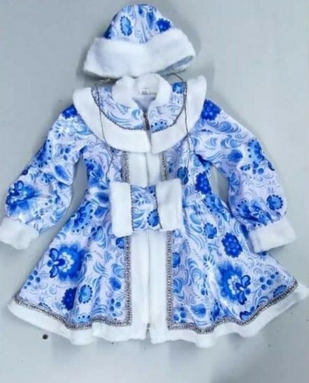 Продам новогоднее шикарное платье обворожительной снегурочки на 3 4 го