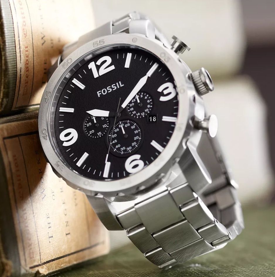 Новые мужские наручные часы Fossil JR1353, 50мм