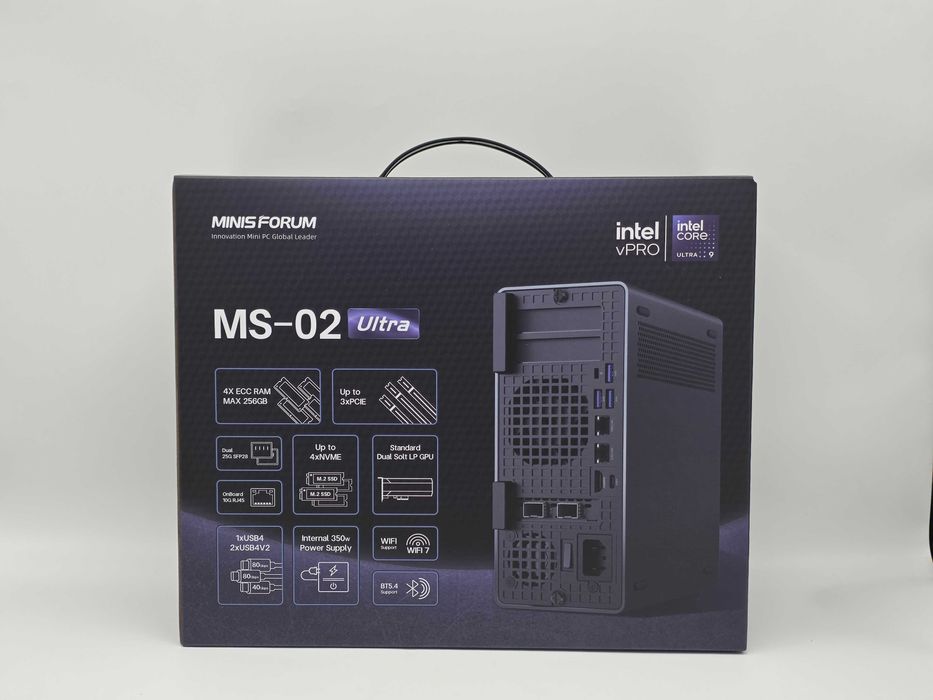 MinisForum MS-02U-285HX Intel Core Ultra 9 285HX No Ram No Storage Nou