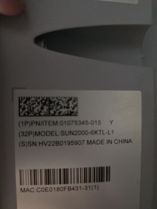 Invertor Huawei SUN2000-6KTL-L1 6kw