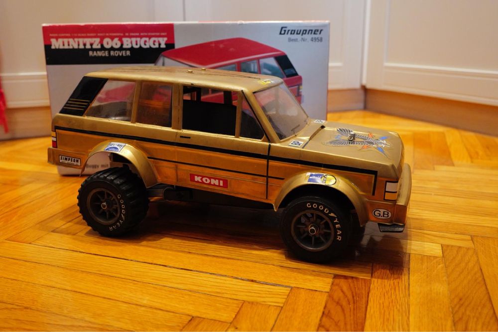 Automodel KYOSHO Minitz 06 Buggy vintage, ani 70-80 Mercedes G Range