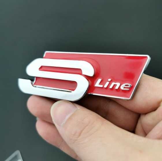 Embleme SLINE / Sigla / Stema / Sticker / Accesorii auto AUDI / S line