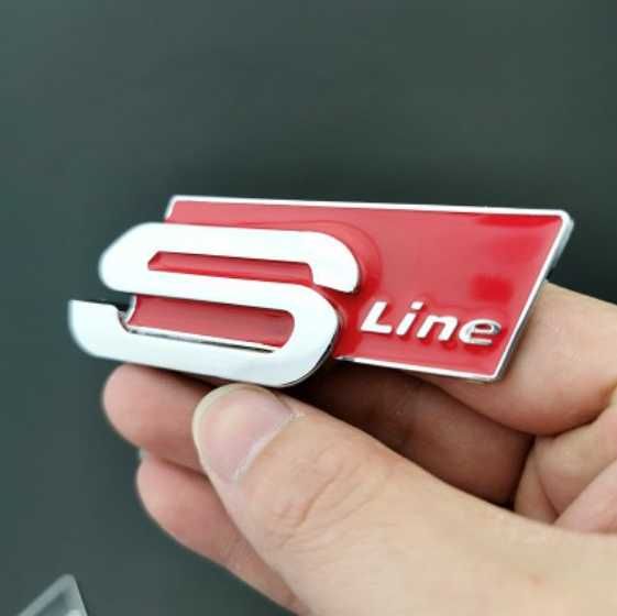 Embleme SLINE / Sigla / Stema / Sticker / Accesorii auto AUDI