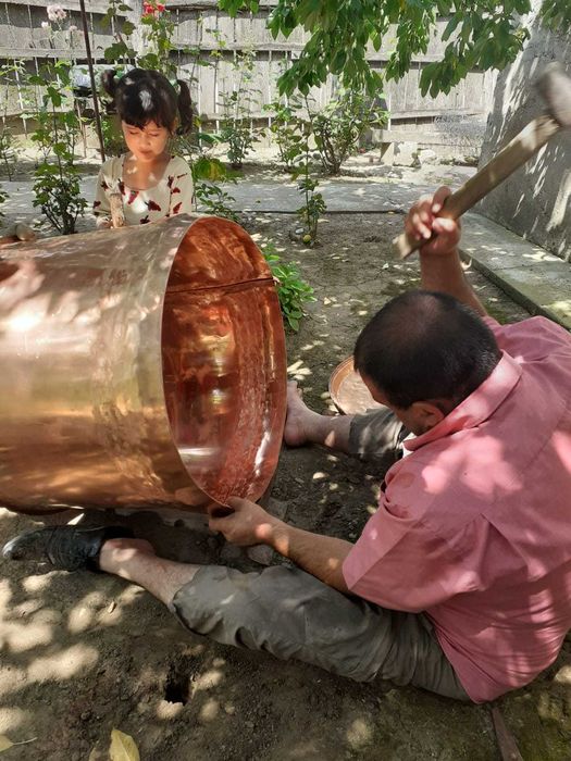 Cazan de tuica din cupru (arama) de diferite modele si dimensiuni