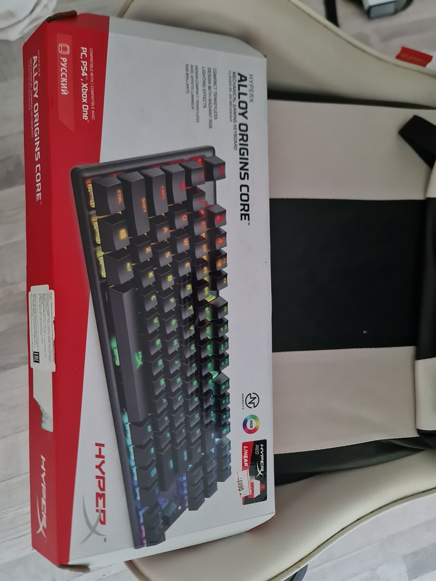 Механическая Клавиатура hyperx alloy origins core