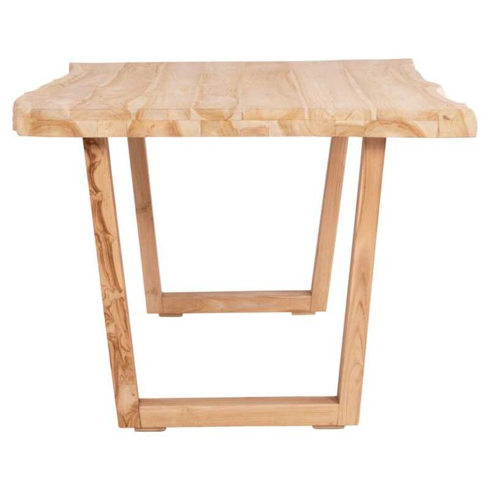 Маса, Leopold, Натурален, Дърво, 200.5х107х76см.