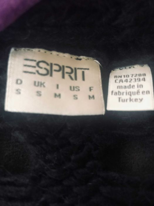 Vesta tricotata noua cu lana si mohair, marime S Esprit