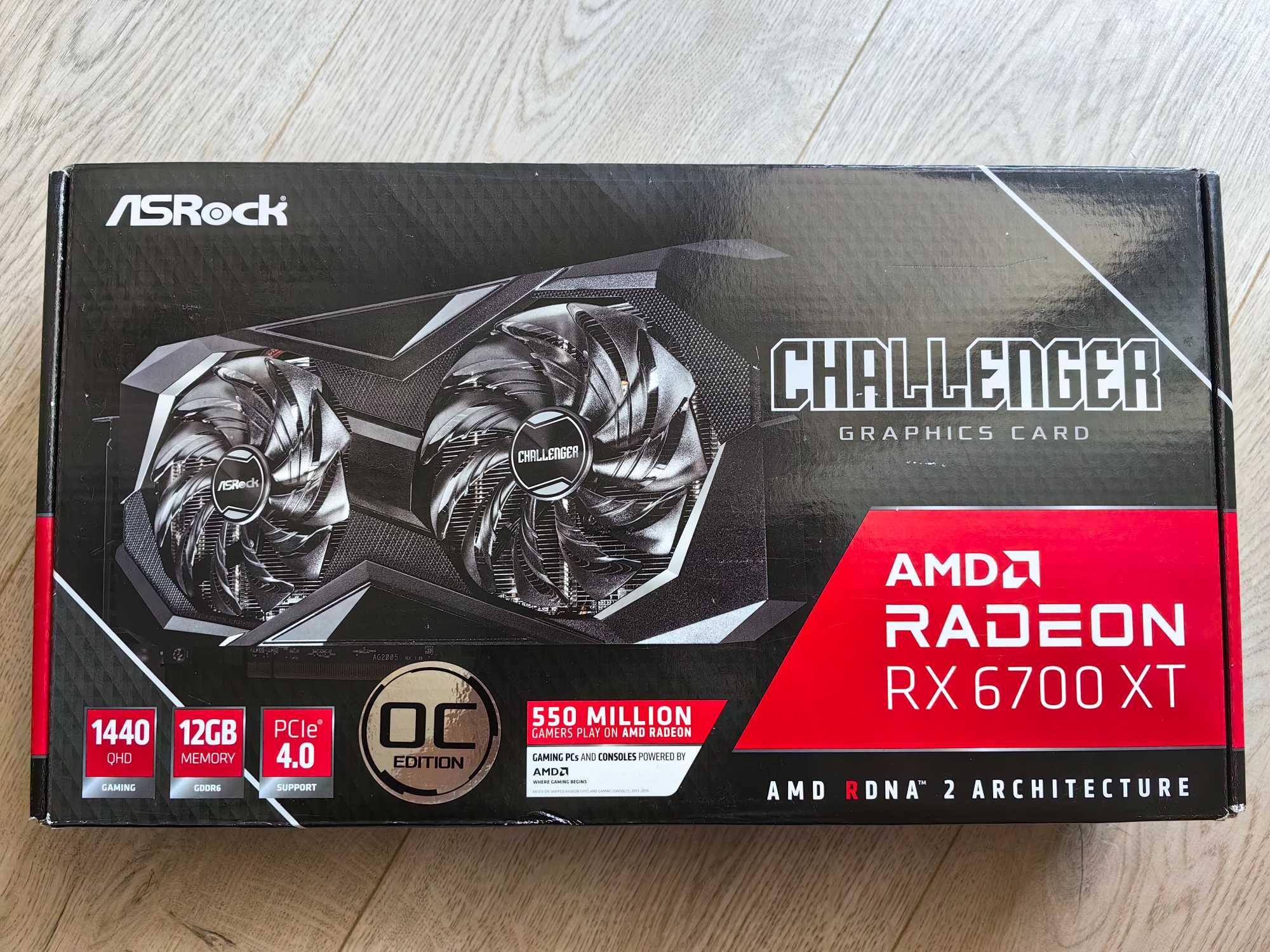 ASRock Radeon RX 6700 XT Challenger D 12GB видео карта