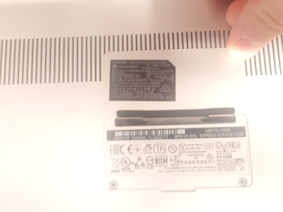 Dell XPS 7590 i9 SSD