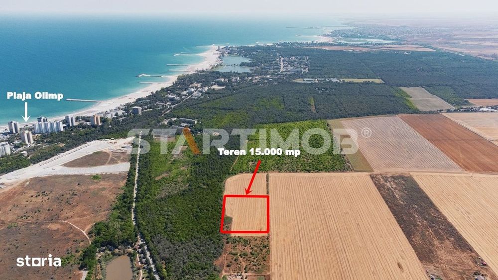 Teren ideal investitie litoral zona statiunii Olimp