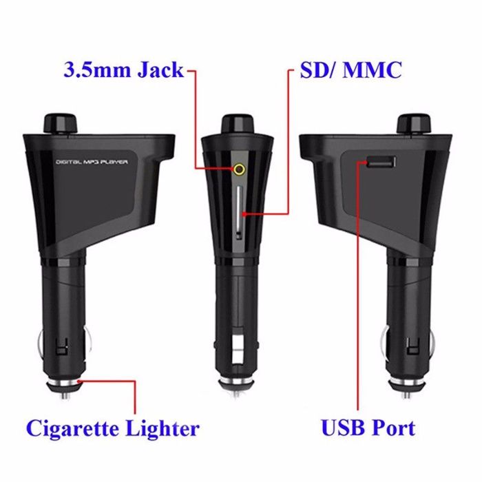 Modulator FM MP3 Telecomanda USB NOU