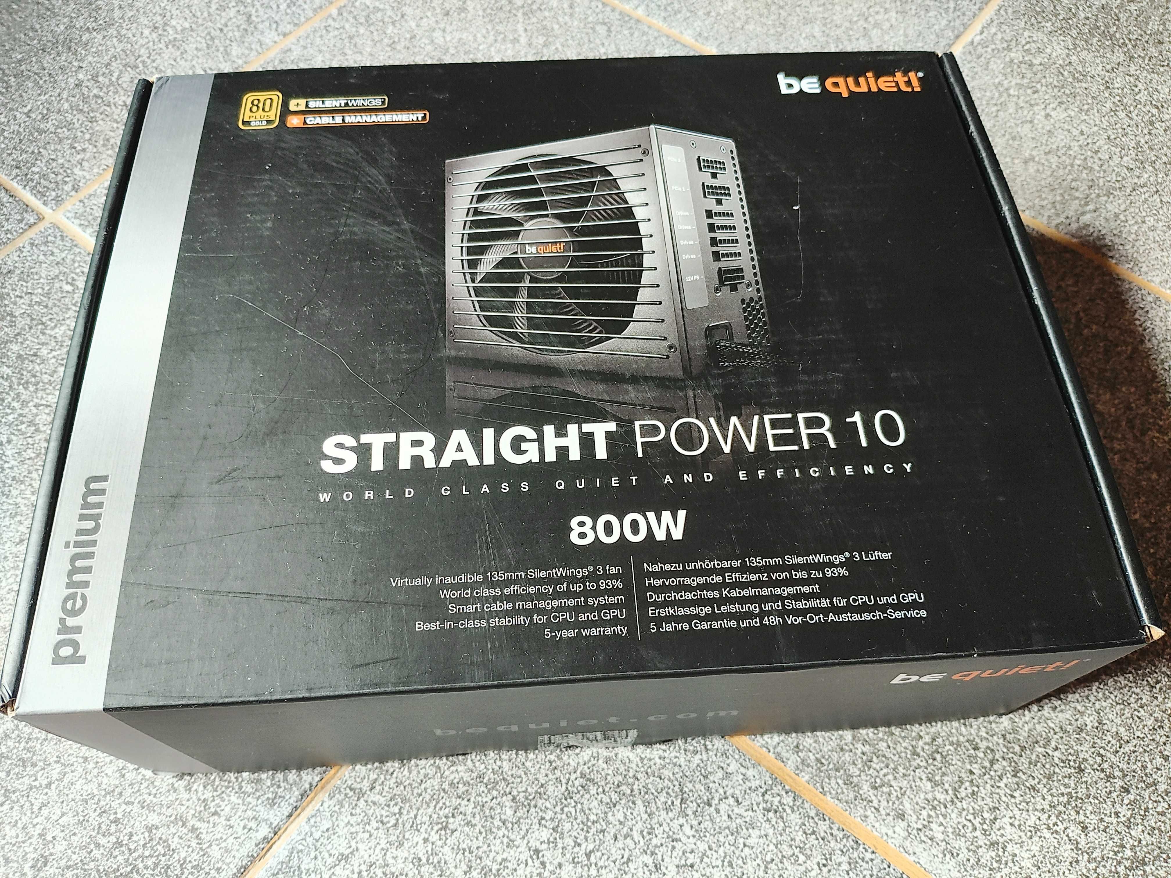 Захранване be quiet! STRAIGHT POWER 10