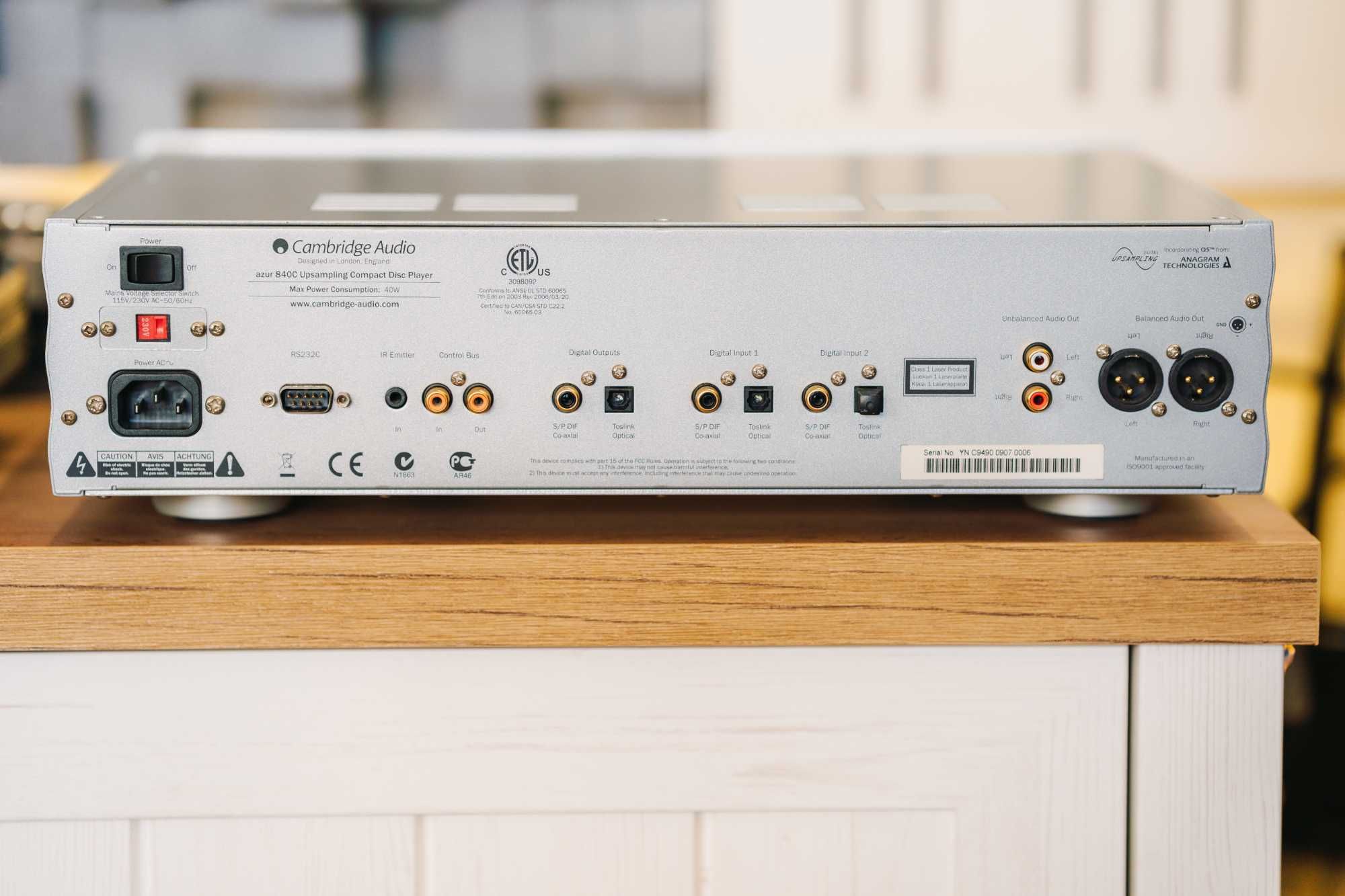 Cambridge Audio 840C + 640T – CD плейър/2хDAC/XLR и DAB/FM тунер