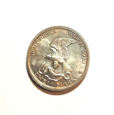 Vand moneda din argint - Zwei Mark - 1913