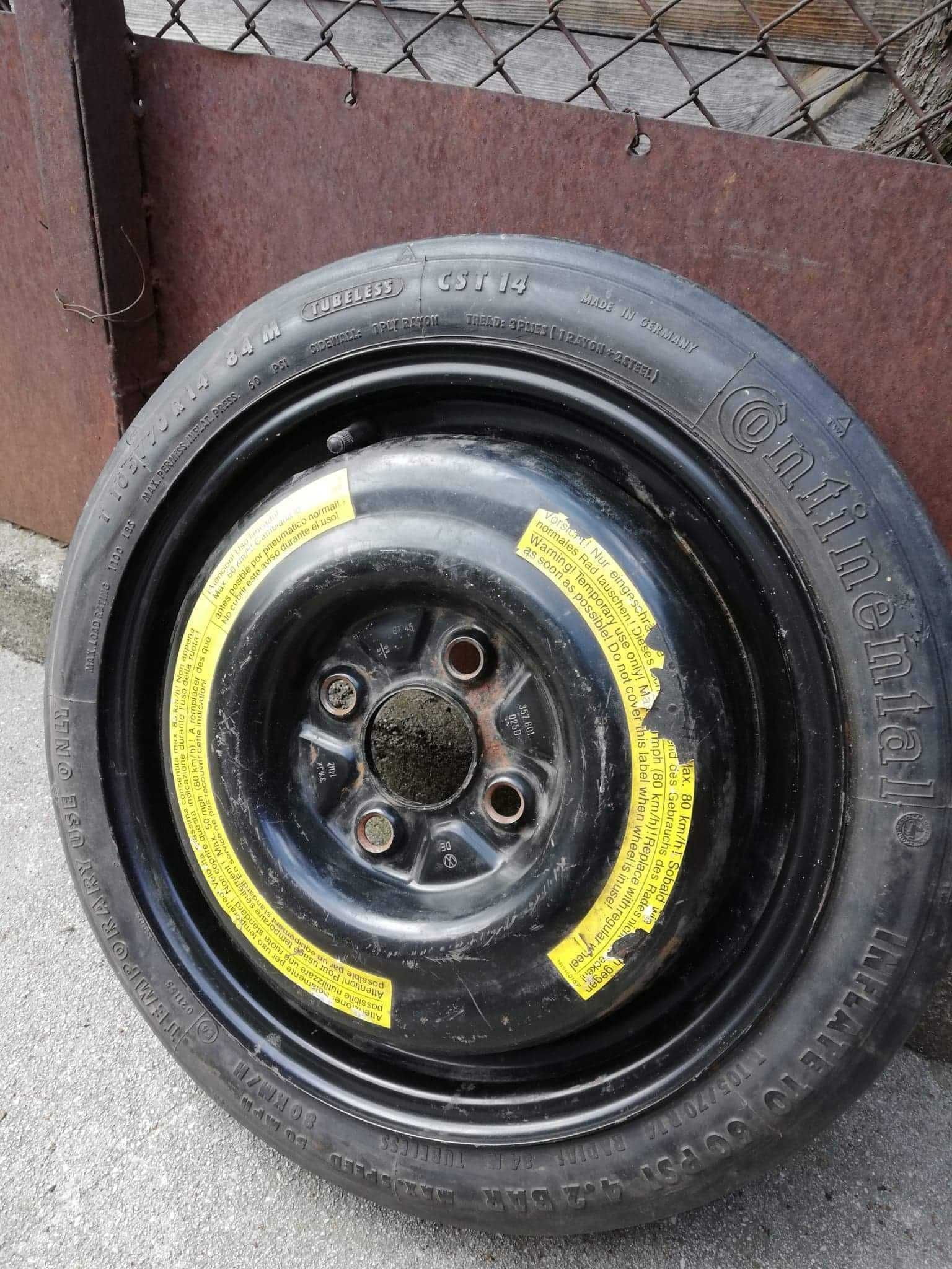 Резервна гума  WV 14 патерица