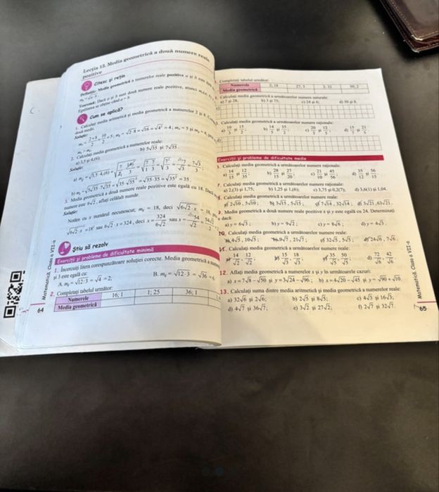 Culegere Matematica clasa a 7-a