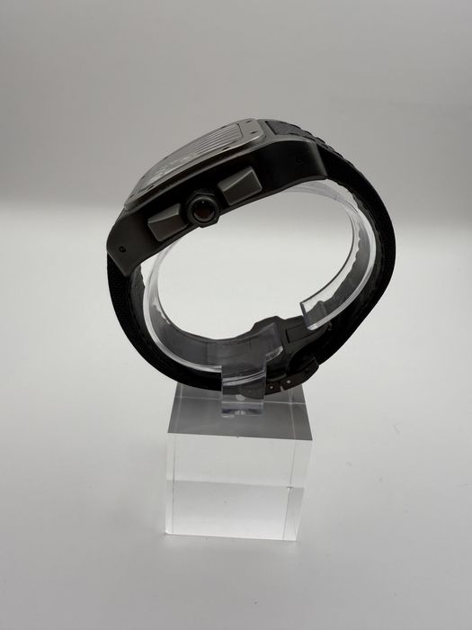 Ceas Cartier Santos 100XL Chronograph Titanium PvD la cutie