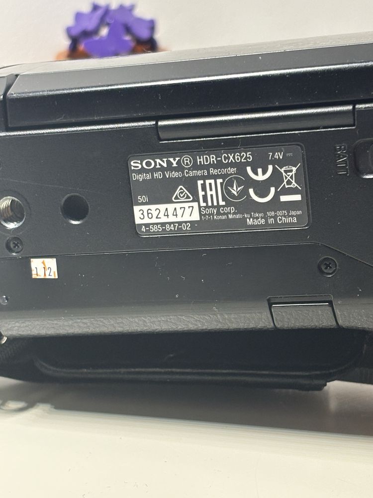 Sony handycam hdr-cx625