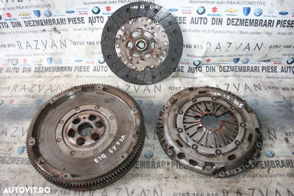 Kit Ambreiaj Volanta Masa dubla Vw Seat Skoda Audi 1.9 Tdi BLS 5+1 Vit