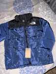 Geaca the north face albastru inchis