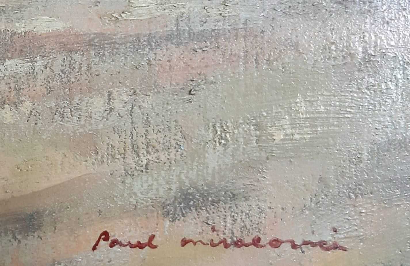 Paul Miracovici, Ulei pe carton, Semnat, Dimensiuni cu ramă 42 x 54 cm