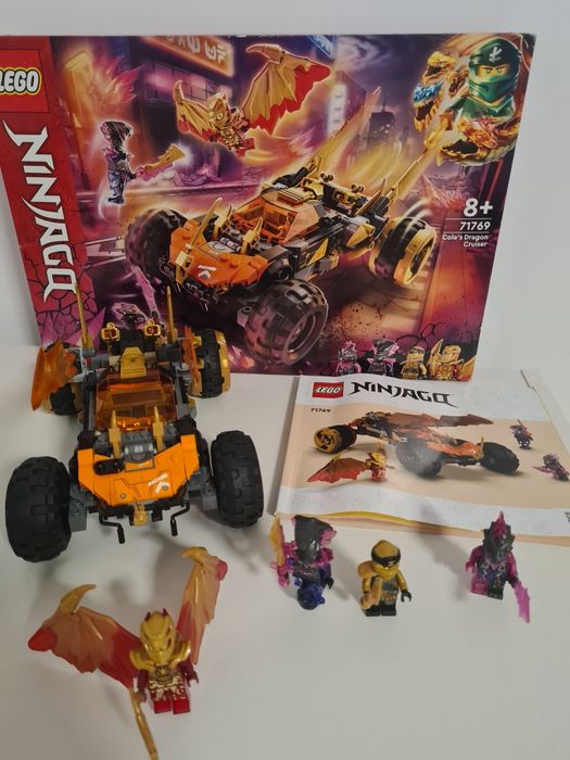 LEGO® NINJAGO® - Mașina-dragon a lui Cole 71769, 384 piese