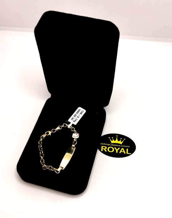 Bijuteria Royal bratara din aur 14k 3.14 gr