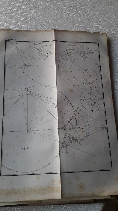 Carte Geometrie descriptivă din 1838,posibil schimb cu ceasuri ,monezi