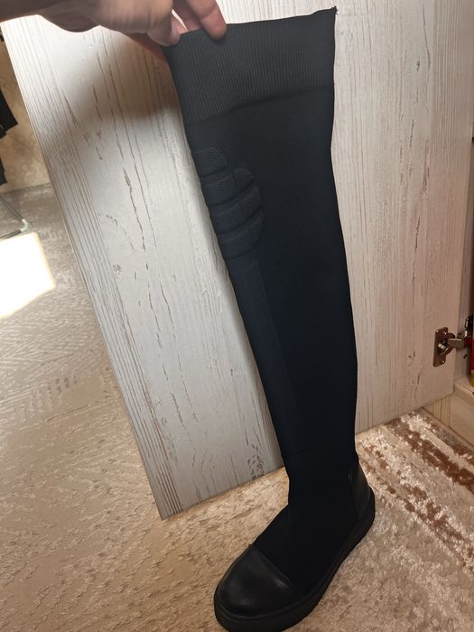 Продам сапоги-ботфорты.