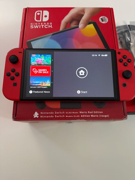 Nintendo Switch OLED – Mario Red Edition