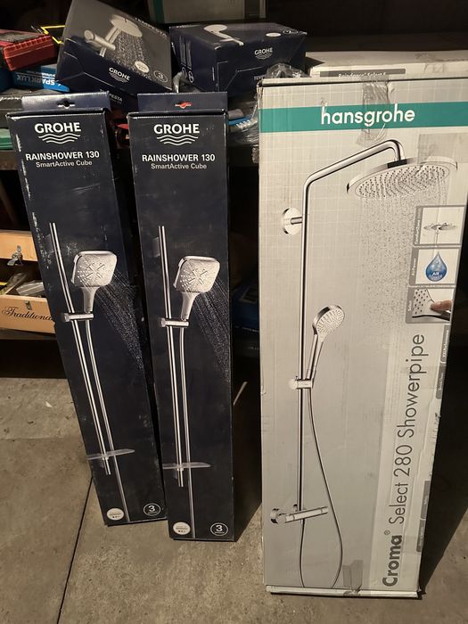 Наборы смесителей для ванны душевой гарнитур фирменные