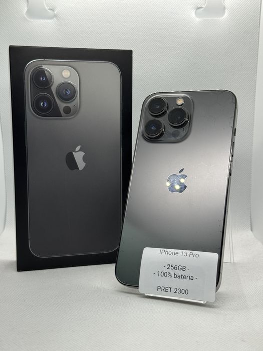 Magazin Vindem: Iphone 13 Pro, 256GB, 100% bateria