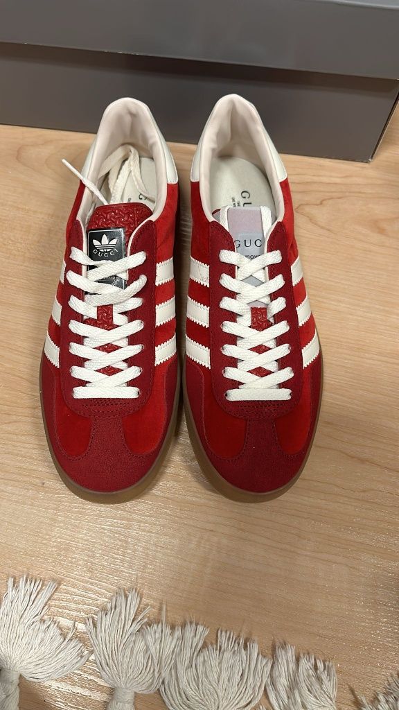 Adidas x Gucci Gazelle Sneaker "Red Velvet" 41.5