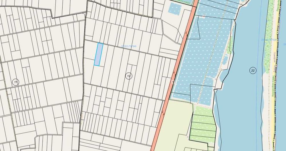 Два парцела за застрояване в местността Езерото, Поморие