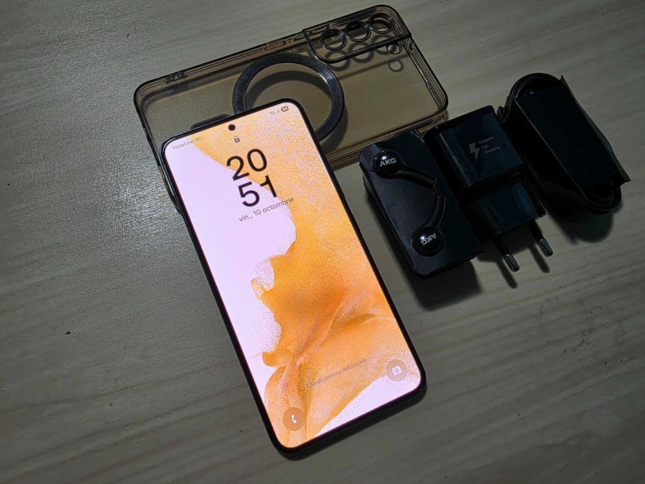 Sms.S22 ,5g !stare foarte buna,nota 9,7/10 ,128 Gb,orice retea+bonus !