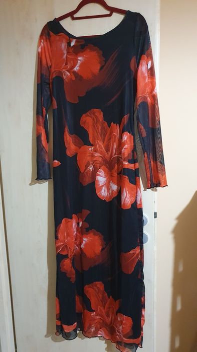 НОВА дълга рокля, размер L - XL