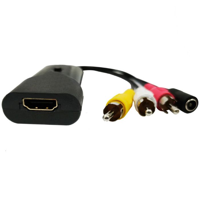 Convertor HDMI - AV (RCA) adaptor HDMI la Audio Video PS3 PS4 XBOX