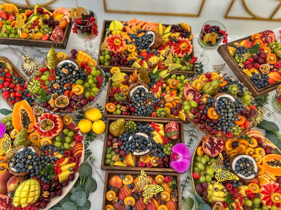 Fruit Bar•Traditional Bar•Cheese Bar pentru evenimente