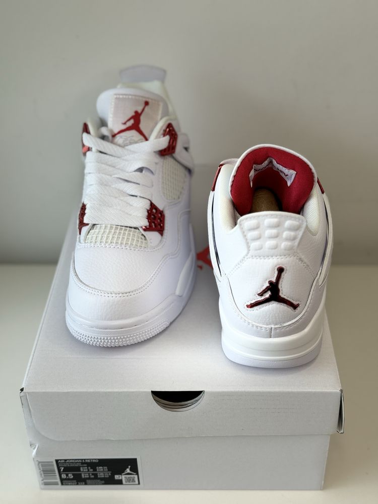 Air Jordan 4 Retro Metallic Red