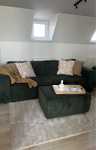 Set canapea, foltoliu + taburet