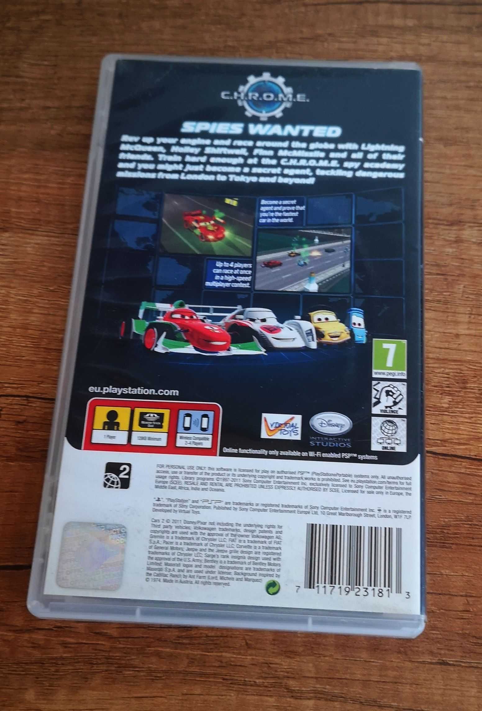 Cars 2 Колите 2 PlayStation Portable PSP