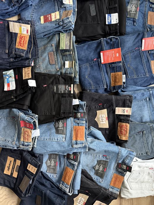 Blugi Mari Barbati LEVIS WRANGLER LEE BOSS 38 40 42 44 46 48 50 52 54